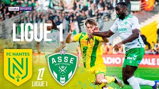 Nantes vs St Etienne  Ligue 1 HIGHLIGHTS  092924  beIN SPORTS USA [upl. by Milman520]