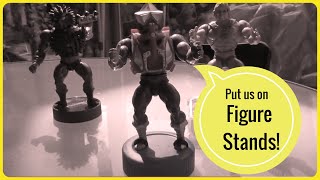 HeMan DIY FIGURE STANDS create them for all your favorite Masters of the Universe figures [upl. by Jalbert]