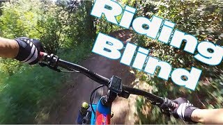 Riding Blind at the Enchanted Forest Trail  Golden Colorado [upl. by Ydok]