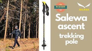 My Salewa carbonium ascent trekking pole review [upl. by Laenaj]