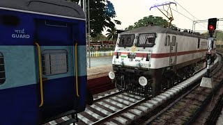 Kozhikode  Thrissur Passenger  Loco Coupling and Departure  Realistic Track Sounds [upl. by Caresse]