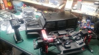 Assembly and review Traction Hobby of accessories Jeep Cragsman scale rc 18 TH2 [upl. by Plusch]