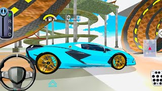 3D driving class 2  Lamborghini high speed  2024 3ddrivingclass 3d yt gaming viralvideo ￼￼ [upl. by Atnauqahs]