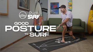 SURF POSTURE Position your body correctly for stability  SURF TIPS EP 3 [upl. by Zetniuq878]