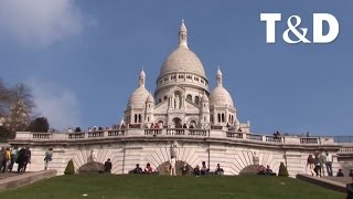 Parigi La Basilica Del Sacro Cuore  Travel amp Discover [upl. by Hilario606]