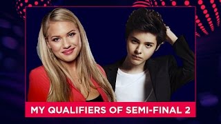 ESC 2017  SemiFinal 2  My Qualifiers random order [upl. by Yrahcaz]