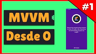 MVVM en ANDROID 📐 2021 📐 Arquitectura Model View ViewModel en Kotlin con LIVE DATA desde cero 1 [upl. by Ernaldus]