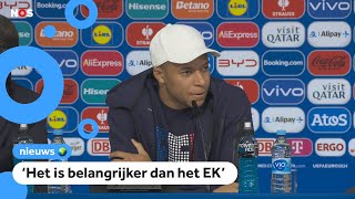 Mbappé roept jongeren op om te stemmen [upl. by Bamby]