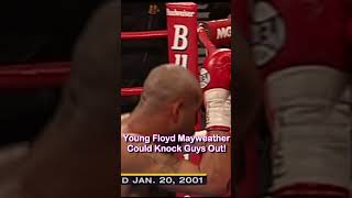 Young Mayweather could knock guys OUT boxing mayweather Knockout mma [upl. by Tnomel]