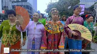 06NOV22 PERANAKAN WEDDING PROCESSION PERKAHWINAN PERANAKAN BERARAK [upl. by Ingelbert15]