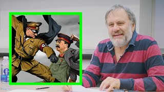 Slavoj Zizek — The difference between Stalinism vs Nazism [upl. by Tezil510]