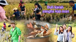 Champhai leilet buh karah sangha kan man🌾🌾 [upl. by Freytag]