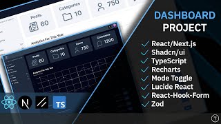 Admin Dashboard From Scratch  Nextjs TypeScript Shadcnui [upl. by Bach]