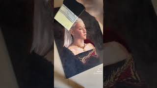 After months of drying  Varnish time rhaenyratargaryen houseofthedragon oilpainting varnish [upl. by Petracca263]