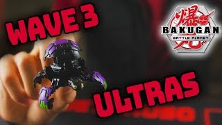 Unboxing WAVE 3 Bakugan Ultras  BAKUGAN BATTLE PLANET [upl. by Itnavart919]