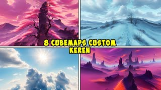 8 custom cubemaps keren untuk mcpe 121  texture pack cubemaps mcpe [upl. by Benedict]