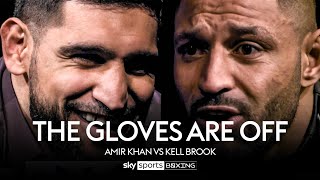 THE GLOVES ARE OFF  Amir Khan vs Kell Brook [upl. by Briggs]