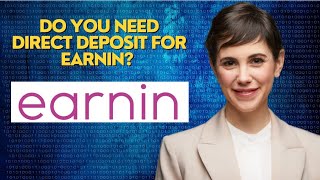 Do you need direct deposit for EarnIn [upl. by Modestine]