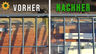 Terrassendach Reinigung So wird dein Glasdach richtig sauber [upl. by Astri]