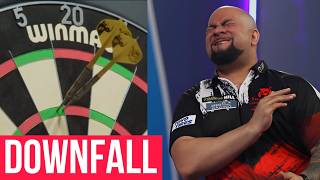 Darts WORST DOWNFALL… World’s Best to 58 Average [upl. by Yseulta875]