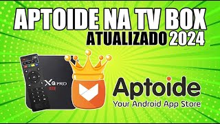 COMO BAIXAR E INSTALAR APTOIDE EM TV BOX  ATUALIZADO JUN2024  MXQMX9TX2TX3X96T95 [upl. by Rehpotsirk]