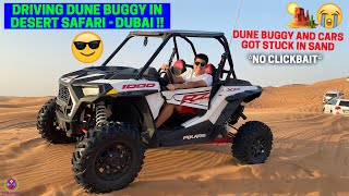 DRIVING DUNE BUGGY IN DESERT SAFARI DUBAI  🔥🔥 [upl. by Aym]