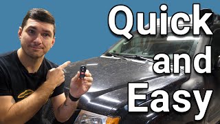 How to Program A Key Fob For a NissanInfiniti EASY no tools required [upl. by Ahsiken]