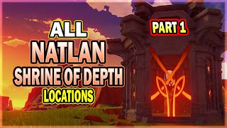 All Natlan Shrine of Depth Locations  Part 1  Genshin Impact Shrine of Depths Guides [upl. by Carolin]