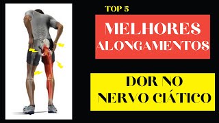 Top 5 Alongamentos para a Síndrome do Piriforme [upl. by Orestes]