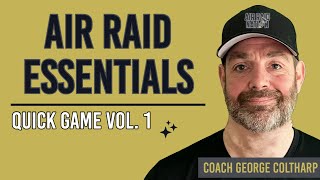 Air Raid Essential Plays Quick Game Volume 1 Slant [upl. by Hegyera]