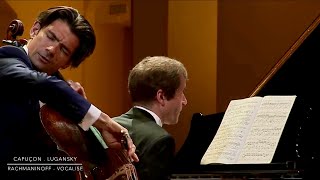 Capuçon  Lugansky  Rachmaninoff Vocalise for Cello and Piano [upl. by Prior]