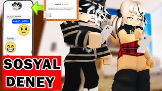 Roblox SNAPCHATTE KARNEM Kötü Diye Dışladılar🥺Sosyal Deney😔Roblox LifeTogether 🏠 RP [upl. by Myranda]