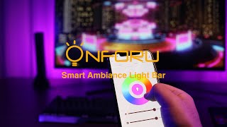 Onforu New  Smart Ambiance Light Bar [upl. by Ulric742]