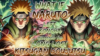 What If Naruto Left Konoha And Awakened The Long Lost Kitsugan Doujutsu [upl. by Yelhs]