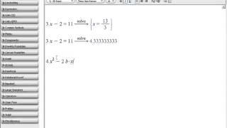 Maple Training Solving Equations [upl. by Obrien]