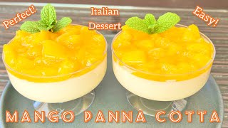 MANGO PANNA COTTA [upl. by Sosthena]