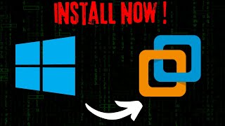 Install windows in Vmware NOW IN MARATHI [upl. by Anayhd]