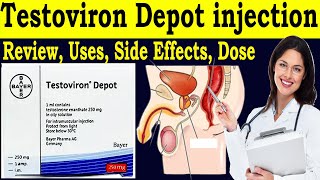 Testoviron depot 250 mg injection Review Testosterone enanthate inj 250mg  Uses Side Effects [upl. by Venus]