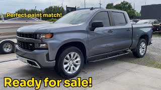 The Totaled Chevy Silverado is Complete and Surprise Visit From ​⁠CJMediaOfficial [upl. by Yessak]