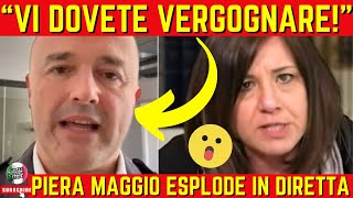 DENISE PIPITONE SHOCK PIERA MAGGIO SCOPPIA IN DIRETTA A QUARTO GRADO quotVERGOGNATEVIquot È succ [upl. by Ingham]