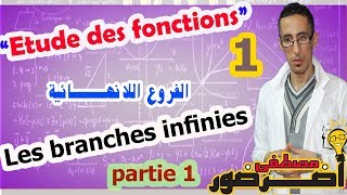 Etude des fonctions 1  Les branches infinies partie 1 [upl. by Nedra]