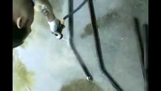 how to bend metal tubing using sand and heat [upl. by Tannenbaum]