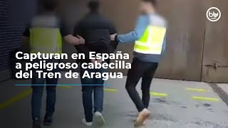 Capturan en España a peligroso cabecilla del Tren de Aragua [upl. by Intisar]