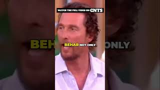 Matthew McConaughey vs Joy Behar Tense Interview Showdown Shorts [upl. by Nimajeb695]