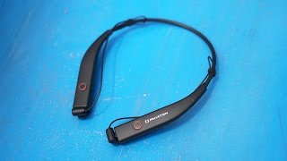 BLUETOOTH amp NOISE CANCELLING EARPHONES PHIATON BT 100 NC Unboxing [upl. by Siriso180]