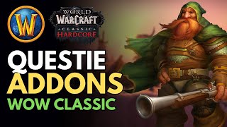 Questie Classic WoW HC Addon Setup Guide  Quest Helper  World of Warcraft Classic Hardcore [upl. by Nesnar595]