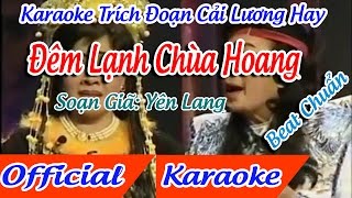 Trích Đoạn Đêm lạnh chùa hoang karaoke  Linh Trúc  tân cổ trích đoạn Karaoke Beat [upl. by Anihtyc]