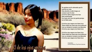 ♬ ❤️ Heidy Ocampos 👉 El de los ojos negros Den med de svarte øynene Audio Video con Letras ❤️ ♬ [upl. by Cleon693]