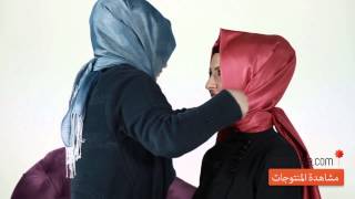 Modanisacom  Şal Bağlama Modelleri 2014  Hijab Tutorials 2014  Model 10 [upl. by Etteroma]