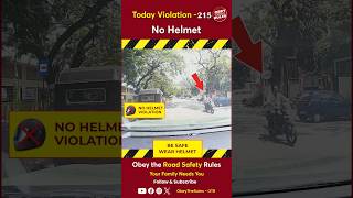 TODAY VIOLATION 215 Helmet up for your Ride Protection chennaitrafficpolice otr obeytherules [upl. by Burke]